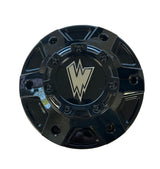 WALDOCH CENTER CAP 6 LUG, 7'' DIAMETER, BLACK, CAP3072-61397-03-B(W)