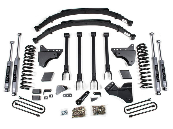 BDS Suspension 6" 4-Link Lift Kit 2011-2016 Ford F250/F350 4WD 596H