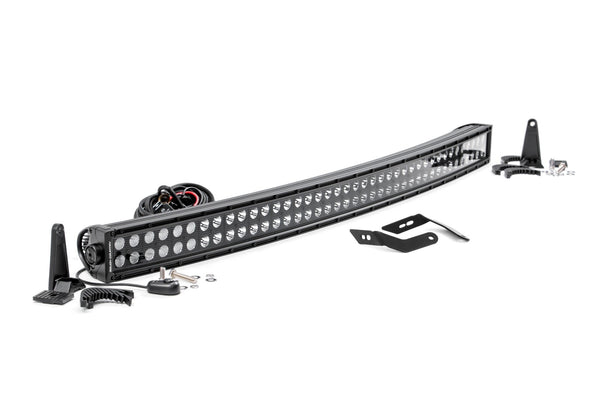 LED Light Kit | Front Mount | 40" Black Dual Row | Honda Talon 1000