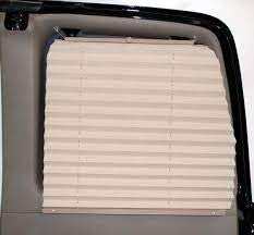 United Shade Chevy Express Tan Shade For Driver Side Cargo Door