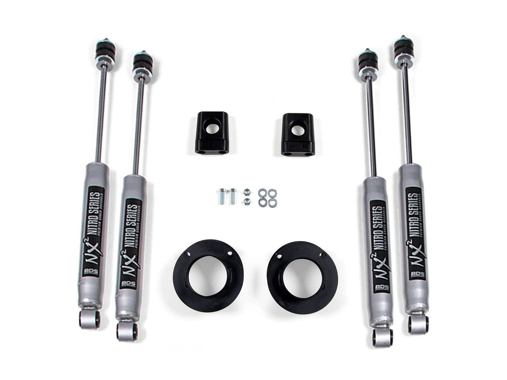 BDS Suspension 2" Leveling Kit 2019-2020 RAM 2500 with Rear Coil 695H