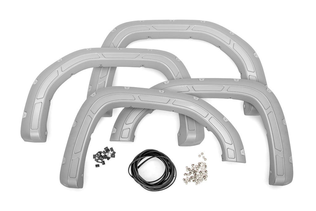 Fender Flares | Defender | GAN Silver Ice Metallic | GMC Sierra 1500 2WD/4WD (2019-2025 & Classic)