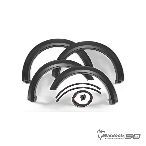 WALDOCH COLOR KEYED FENDER FLARES SPORT | FORD F150 (2021-2025) - S-F20911A
