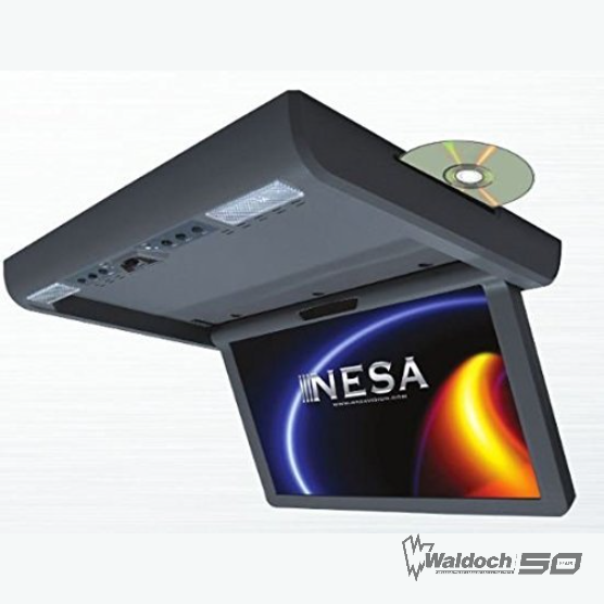15" FLIP-DOWN LCD MONITOR W/DVD - NSC-156