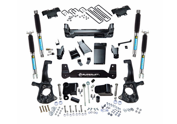 6" Lift Kit - 11-19 Silv/Sierra 2500/3500HD 4WD - Knuckle Kit w/ Bilstein Shocks