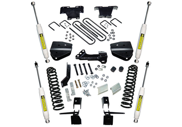 4" Lift Kit - 17-22 F-250/F-350 4WD - Diesel - w/ SL Shocks