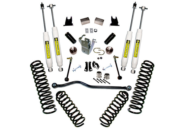 4" Lift Kit - 07-18 Wrangler JK - 2-door - w/ SL Shocks