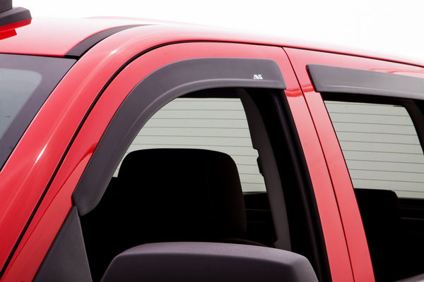 Ventvisor Deflector Matte Black Low Profile Outside Mount 4 pc.