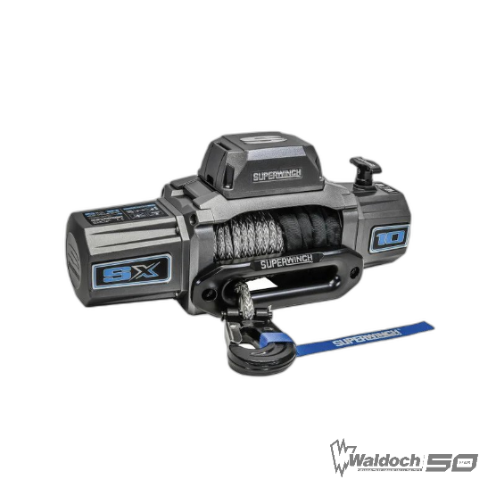 SX 10,000lbs 12V Synthetic Rope Winch - 1710201