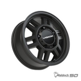 SATIN BLACK 16" TRANSIT WHEEL 5-160 - 355-6675SB45