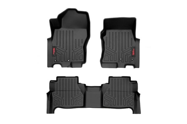 Floor Mats | FR & RR | Crew Cab | Nissan Frontier 2WD/4WD (2022-2025)