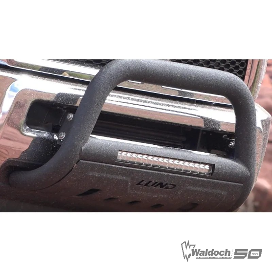 LUND Black Bull Bar With LED Light - Ford Super Duty 2017+ - 47121215