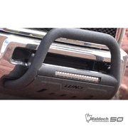 LUND Black Bull Bar With LED Light - Ford Super Duty 2017+ - 47121215