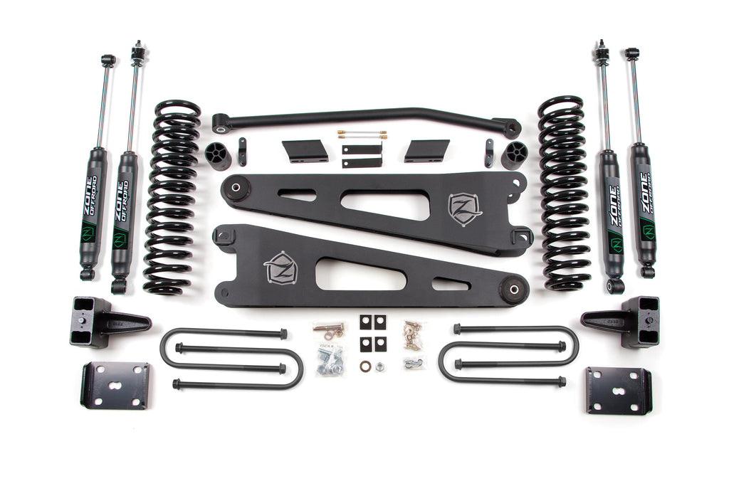 Zone Offroad 4" Radius Arm Suspension System 2011-2016 Ford F250/F350 F25N/F26N