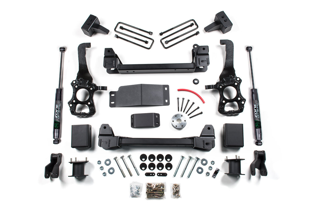 Zone Offroad 4" Suspension System 2015-2020 Ford F-150 4WD F47N