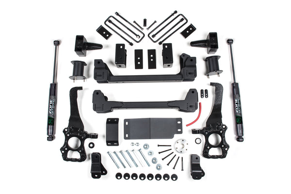 Zone Offroad 6" Suspension System 2015-2020 Ford F-150 4WD F53N