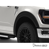 WALDOCH COLOR KEYED FENDER FLARES SPORT | FORD F150 (2021-2025) - S-F20911A