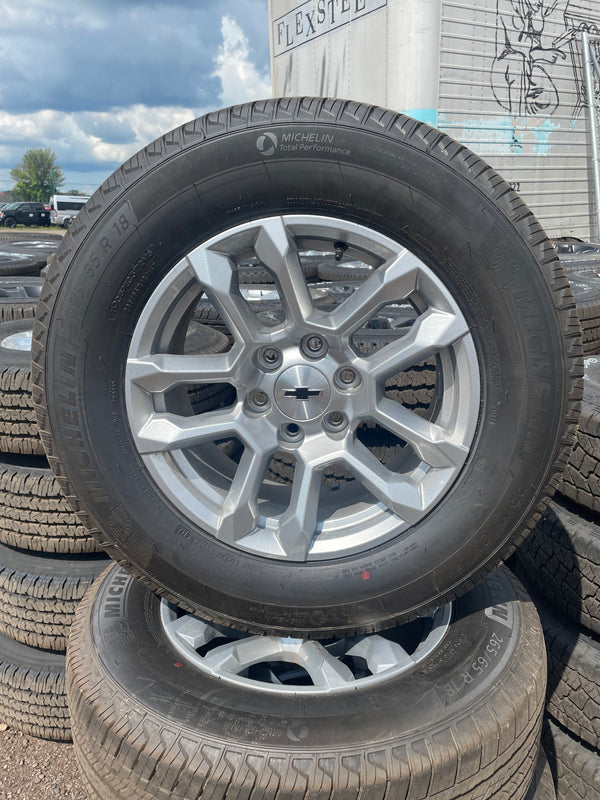 2022 CHEVROLET SILVERADO 1500 WHEELS & TIRES PACKAGE
